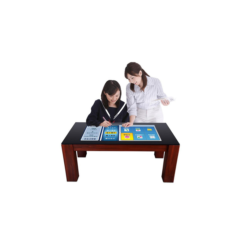 43 Inch Object Recognition Restaurants Smart Digital Interactive Multi Touch Table Price Shop Dining Table for Education