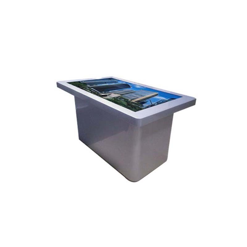 طاولة لمس ذكية مقاس 43 بوصة لقاعة المعارض، للتفاوض التجاري، تعمل باللمس المتعدد، تفاعلية، سعوية، الكل في واحد، بيع بالجملة من الشركة المصنعة