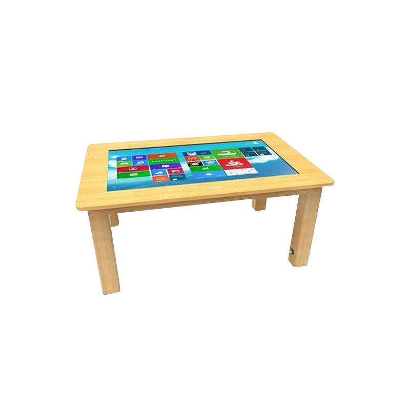 43-дюймовый стол с закаленным стеклом для детского сада, мультисенсорный экран, интерактивный стол для игр, умный интерактивный стол с сенсорным экраном