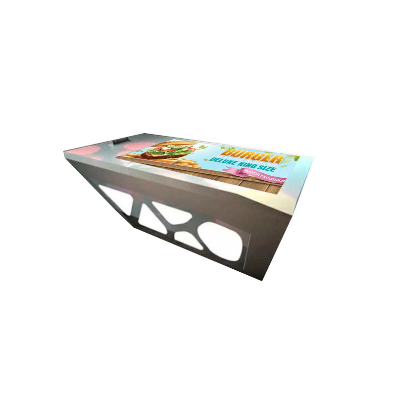 55-Inch Hollow-Out Design Smart Negotiation Table Smart Coffee Table Style Table Top Touch Screen
