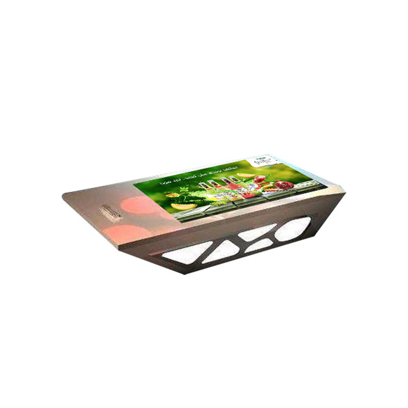 55-Inch Hollow-Out Design Smart Negotiation Table Smart Coffee Table Style Table Top Touch Screen