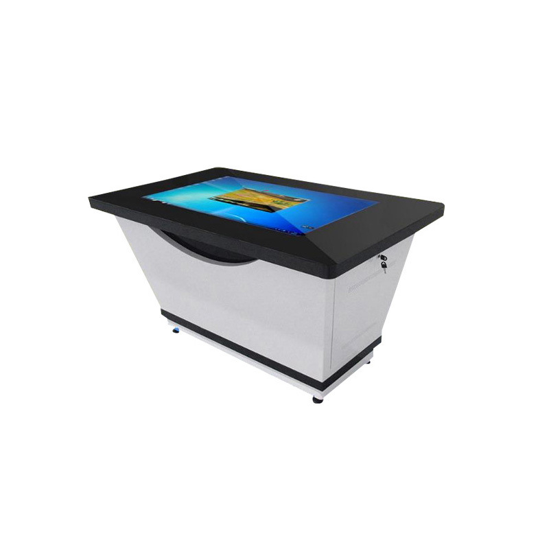 Mesa de jogo multitouch para PC de 55 polegadas, mesa de restaurante, mesa moderna touchscreen, à prova de calor, mesa de conferência, mesa inteligente LCD