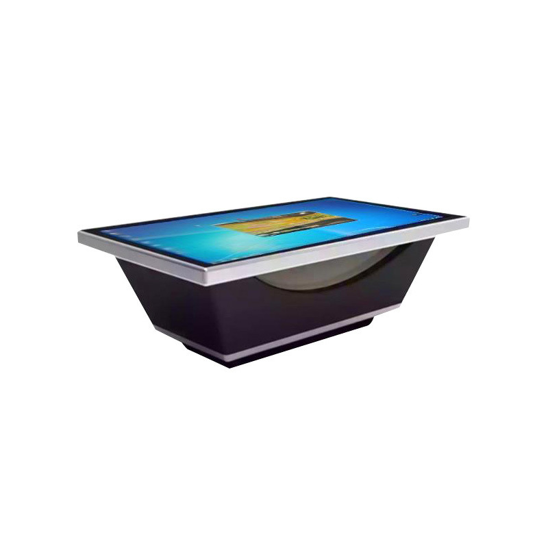 Mesa de jogo multitouch para PC de 55 polegadas, mesa de restaurante, mesa moderna touchscreen, à prova de calor, mesa de conferência, mesa inteligente LCD