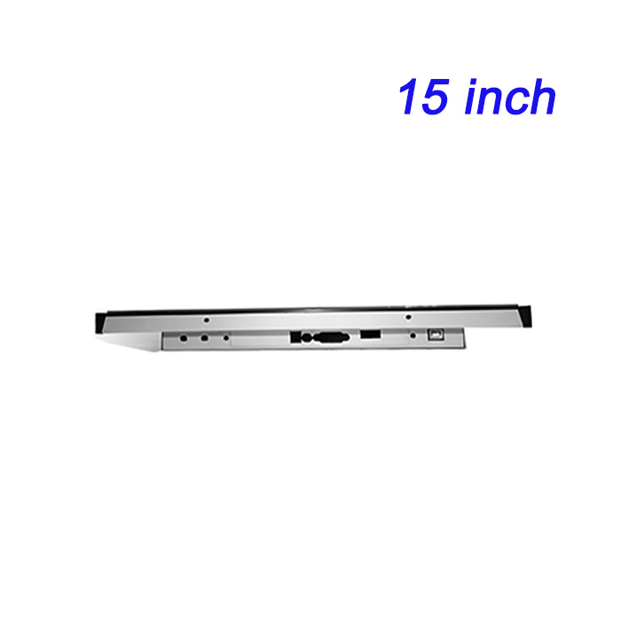 Pantalla táctil LCD capacitiva de 15 pulgadas Pantalla táctil Industrial de múltiples puntos Pantalla táctil Pc Linux Monitor