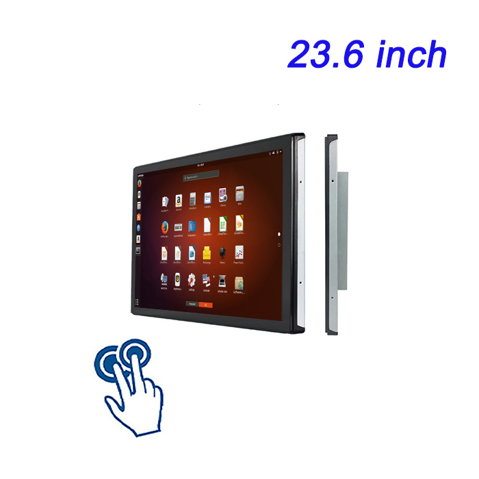 23Display de 6 pulgadas Smart Promoción Máquina de publicidad Salón de exposiciones Linux Fábrica de pantalla táctil Display promocional de nuevos medios