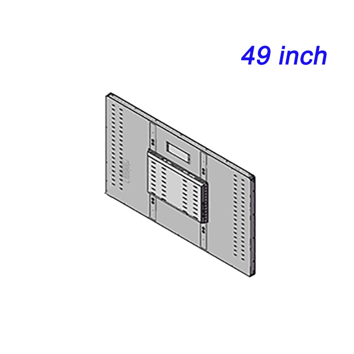 49 pulgadas Embedded Dual Ethernet Port Touch Display de publicidad a prueba de polvo a prueba de agua Terminal de control industrial