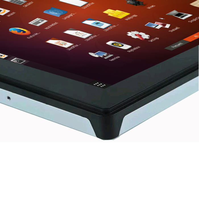 49 pulgadas Embedded Dual Ethernet Port Touch Display de publicidad a prueba de polvo a prueba de agua Terminal de control industrial