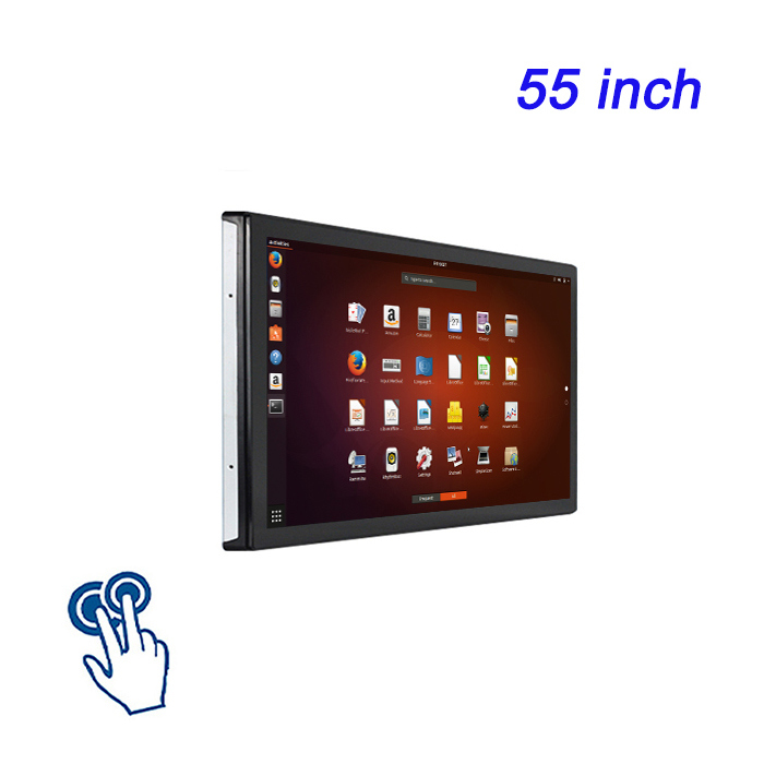 55 inch Trung Quốc tự phục vụ Terminal bán Linux Embedded Capacitive Touch Công nghiệp tất cả trong một máy tính