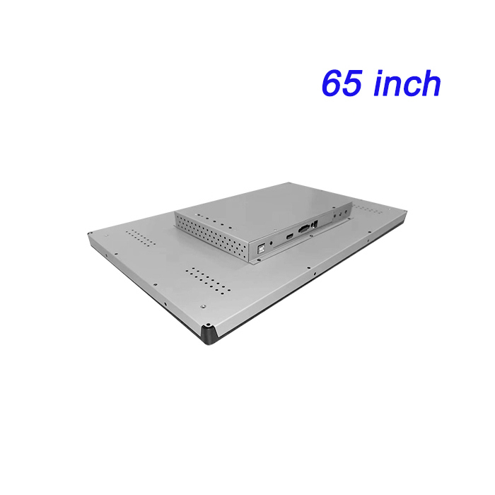 65 inch Linux hoàn toàn khép kín Capacitive Touch Industrial All-in-One Computer Industrial Dustproof Display