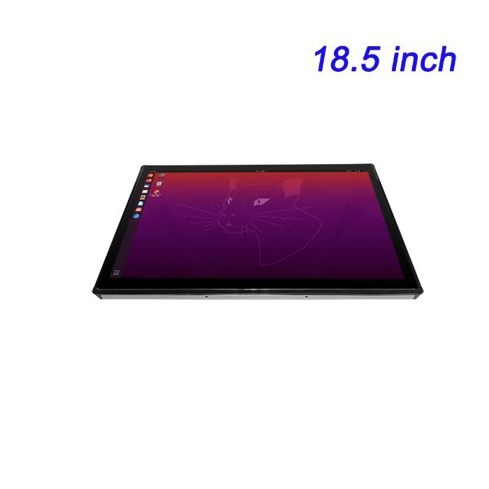 18.5 pulgadas de control industrial inteligente todo en uno computadora, pantalla de computadora tableta de grado industrial.