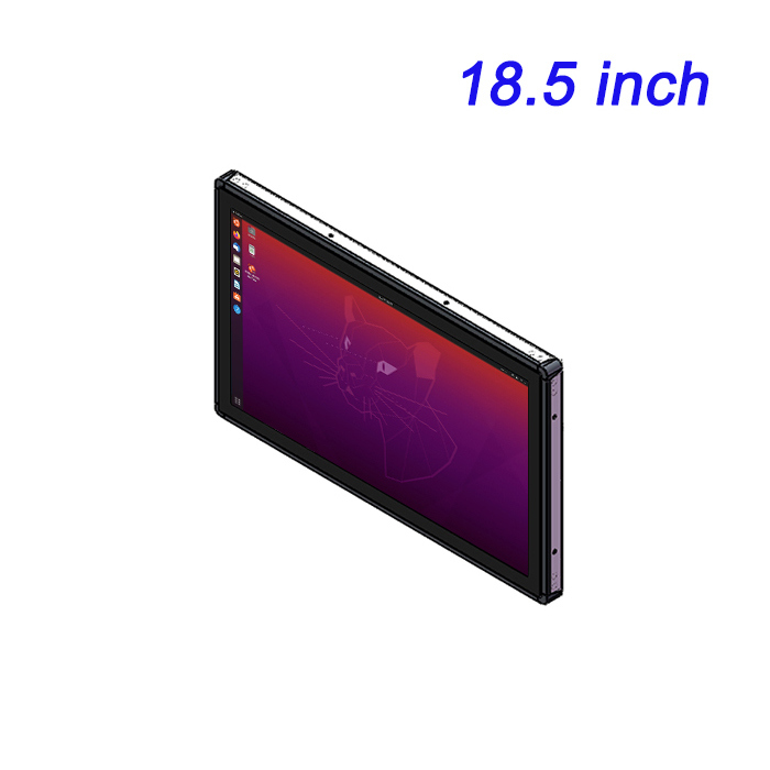 18.5 pulgadas de control industrial inteligente todo en uno computadora, pantalla de computadora tableta de grado industrial.