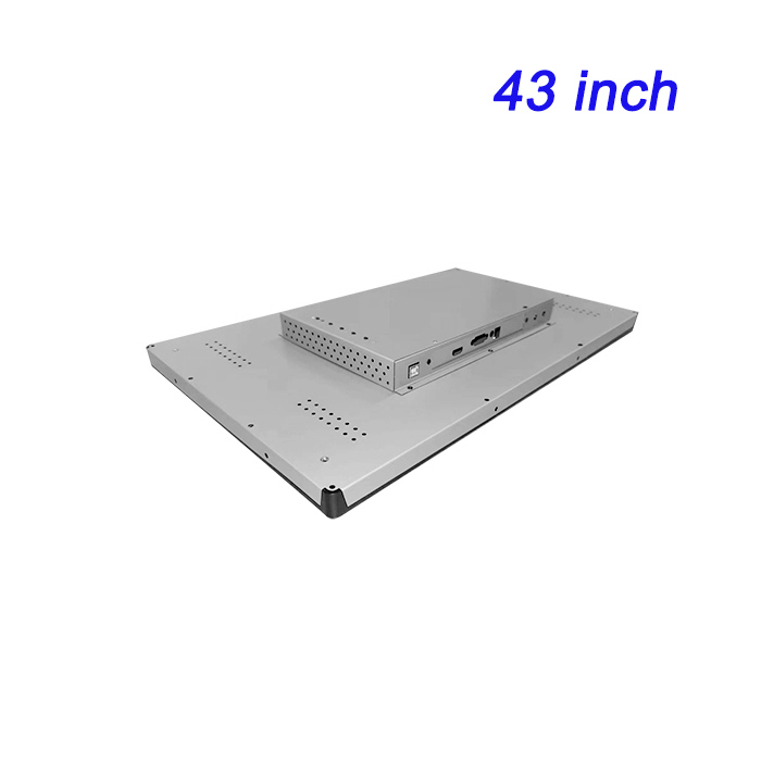 43 Inch Industrial Waterproof IP65 Panel Mount Screen VESA Mountable Computer All in One