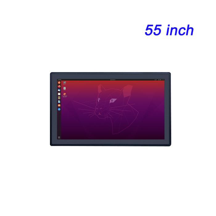 Monitor de pantalla ancha de 55 pulgadas con pantalla LCD industrial para aplicaciones industriales, montaje en panel con VESA