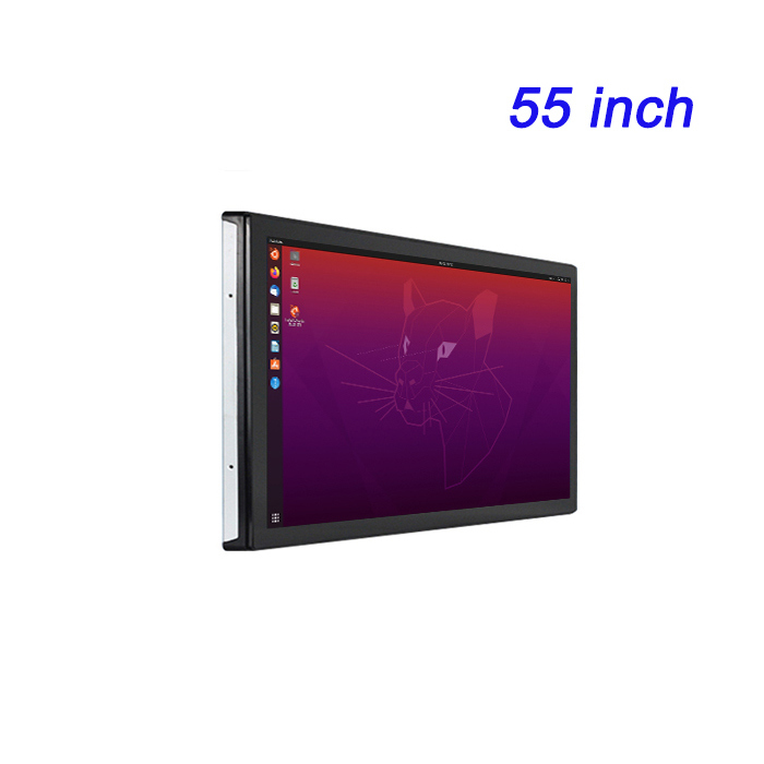 Monitor de pantalla ancha de 55 pulgadas con pantalla LCD industrial para aplicaciones industriales, montaje en panel con VESA