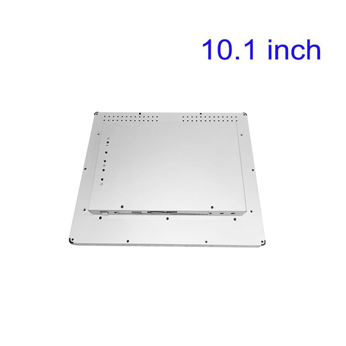 10.1 pulgadas HD de entrada de monitor industrial de alto brillo de montaje en la pared capacitivo touch monitor pantalla LCD para la industria