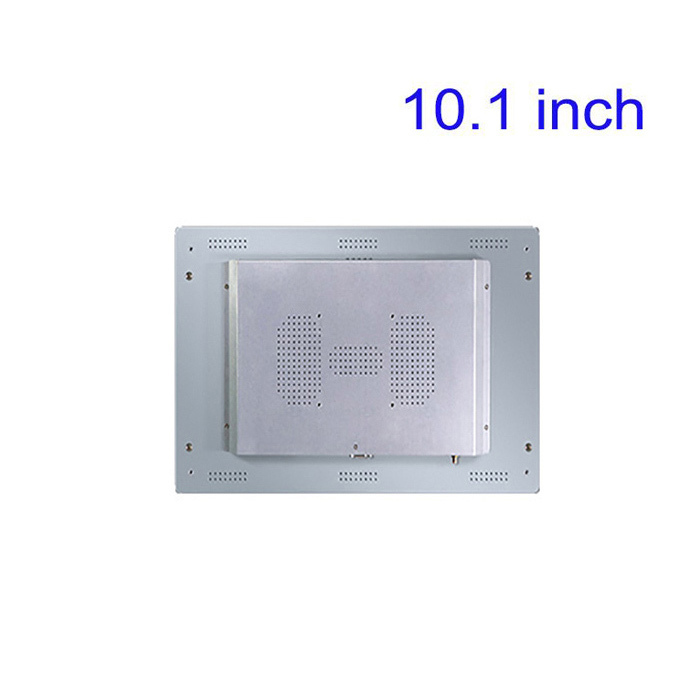 10.1 pulgadas HD de entrada de monitor industrial de alto brillo de montaje en la pared capacitivo touch monitor pantalla LCD para la industria