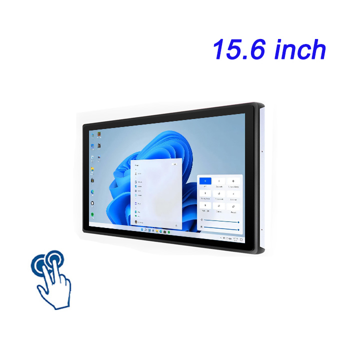 15.6 inch New Generation High Reliability Embedded Touch Screen LCD Display Vibration Resistant Industrial Panel Pc Equipment