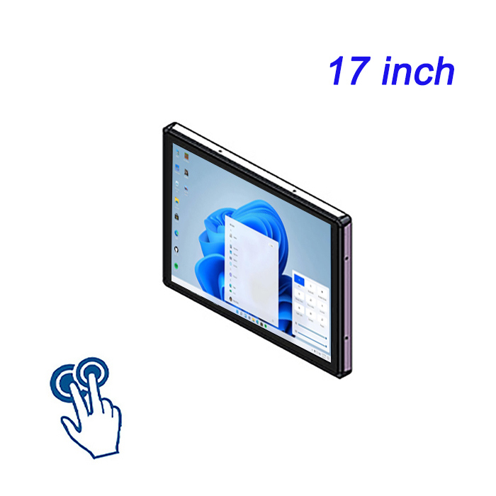 17 inch Kháng nhiệt độ cao và thấp Kháng nhiễu Kháng va chạm Kháng rung IP65 Máy tính công nghiệp chống nước