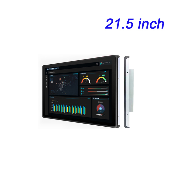 Monitoreo de pantalla táctil de marco abierto de 21,5 pulgadas con puertos de entrada VGA HDM1