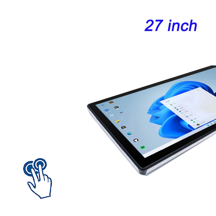 PC táctil industrial de pantalla ancha de 27 pulgadas HMI Window IP65 Panel PC industrial integrado a prueba de agua
