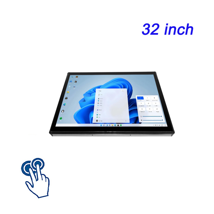 32 pulgadas Smart Home Automation Mount Touch Screen Hmi Plc Windows Todo en una tableta