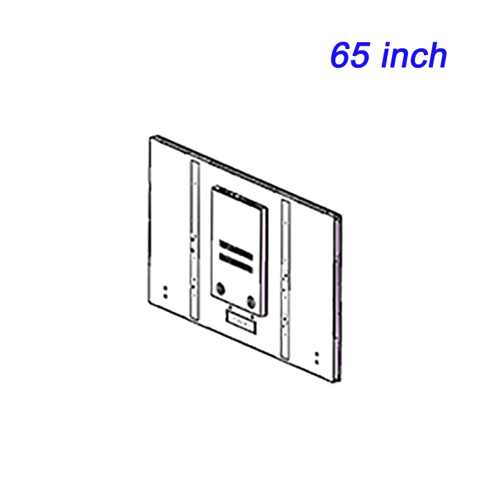Gran pantalla táctil de tableta de 65 pulgadas Windows Computadora integrada pantalla LCD panel de montaje de pared monitor de PC