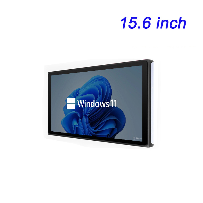15.6 pulgadas Red Windows Incorporada Inteligente de pantalla dividida Gestión remota Control industrial Todo en uno Computadora