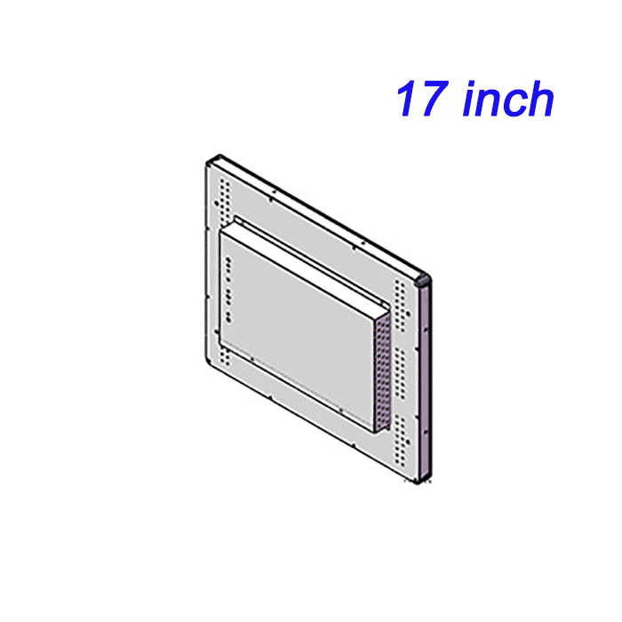 17 inch Building Embedded All-in-one High-definition LCD Display Intelligent Advertising Rugged Display Monitors