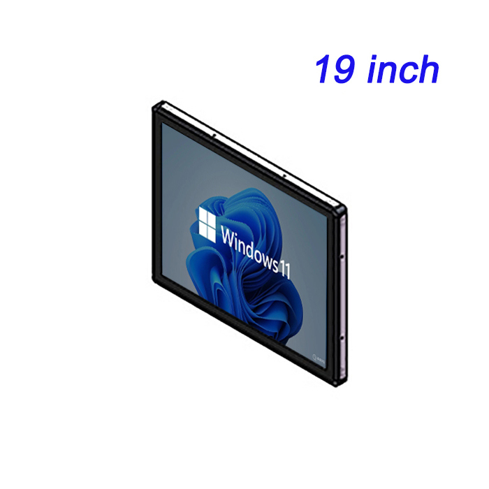 Máquina todo en uno de control industrial integrado de 19 pulgadas para pantalla de máquina expendedora con pantalla táctil de autoservicio