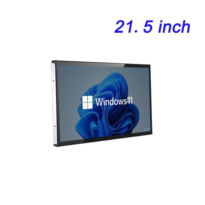 Pantalla industrial de 21.5 pulgadas, computadora industrial integrada para control, pantalla LCD