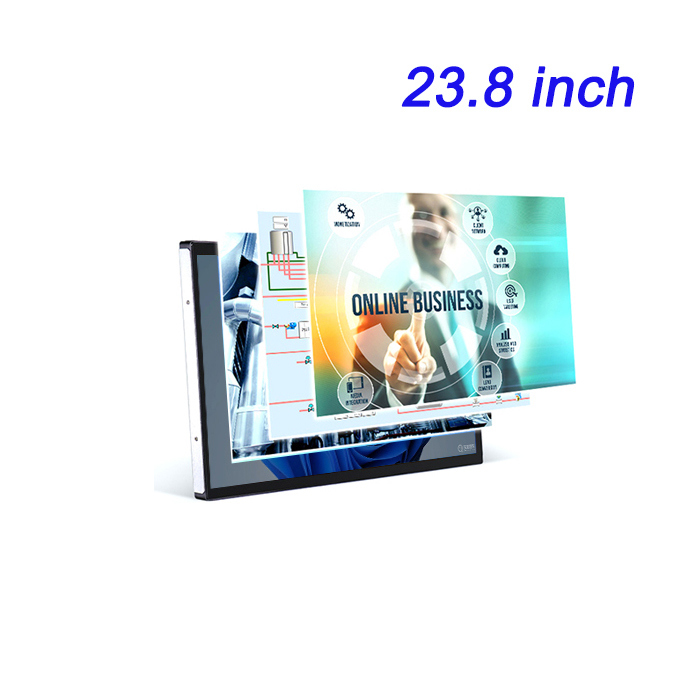 23.8 inch màn hình màn hình chống bụi ngang, màn hình hiển thị thâm nhập công nghiệp