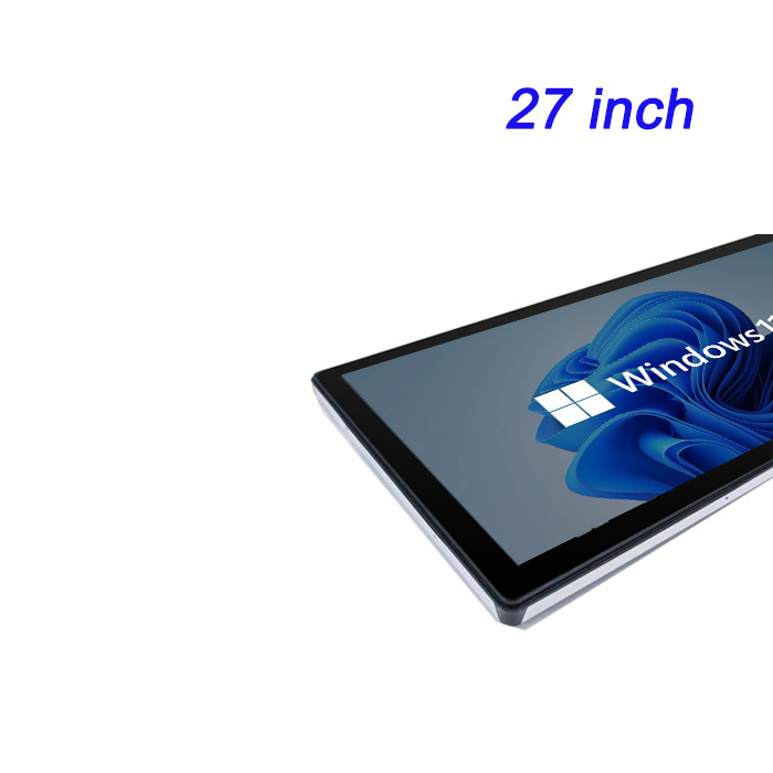 27 pulgadas Terminal de autoservicio PLC de monitoreo y consulta de pantalla capacitiva integrada