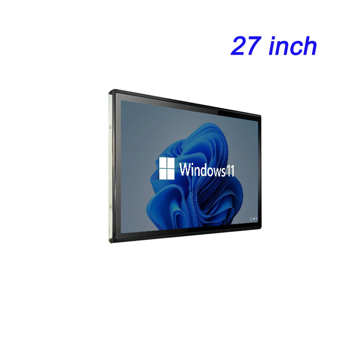 27 pulgadas Terminal de autoservicio PLC de monitoreo y consulta de pantalla capacitiva integrada