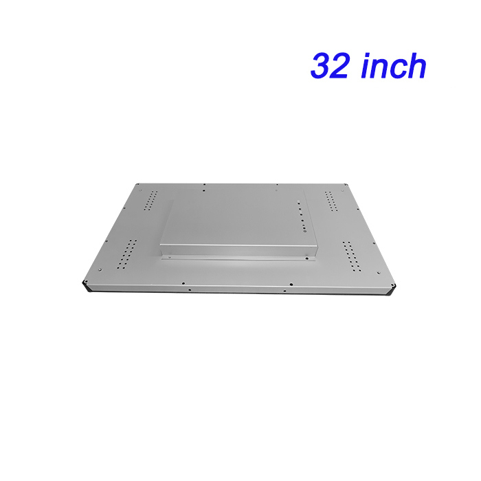 32 pulgadas Control industrial incorporado personalizable Computación integrada Display de monitoreo de capacidad de resistencia industrial