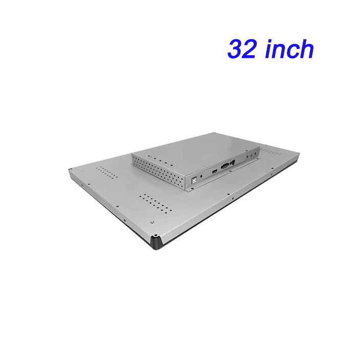 32 pulgadas Control industrial incorporado personalizable Computación integrada Display de monitoreo de capacidad de resistencia industrial