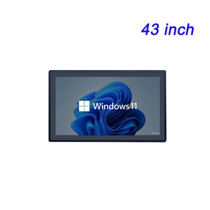 Ordenador industrial todo en uno de control industrial de alta calidad integrado de 43 pulgadas, tableta industrial
