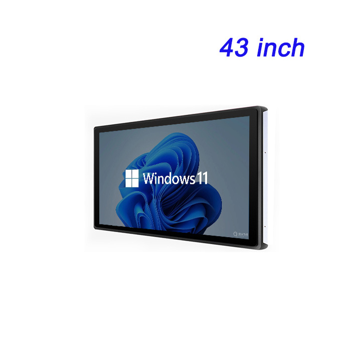Ordenador industrial todo en uno de control industrial de alta calidad integrado de 43 pulgadas, tableta industrial