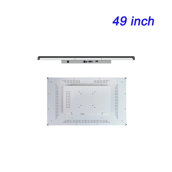 49 pulgadas todo el aluminio incluido control industrial todo en uno computadora industrial integrada tablet computadora