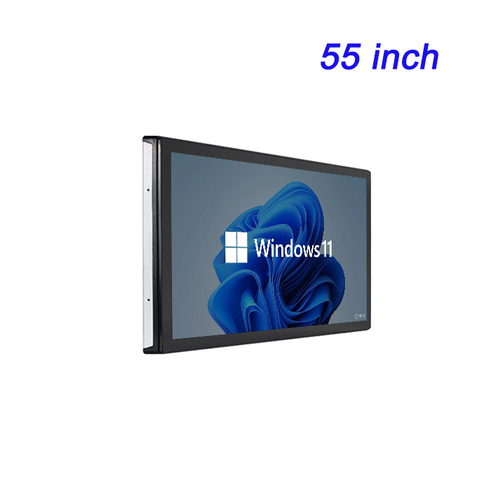 55 pulgadas Embedded control industrial tableta de ordenador taller de la línea de montaje de datos de la pantalla del tablero