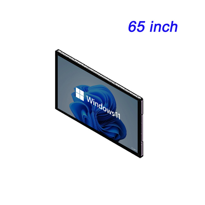 65 inch Cheap All in One Pc Industrial Panel Mount Monitor for Outdoor Lockers and Self-Service Kiosks