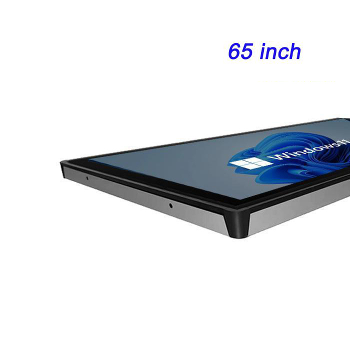 Monitores industriales de 65 pulgadas baratos todo en un PC para casilleros y quioscos de autoservicio