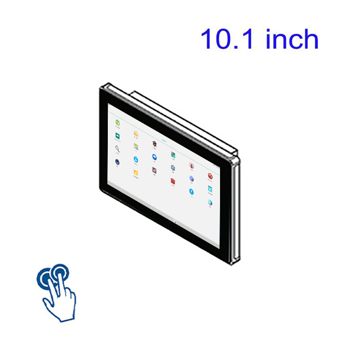 10.1 inch Supporting High and Low Temperature Embedded  Resistant Self-Service Terminal Equipment Intelligent Industrial Control All-in-one Monitor