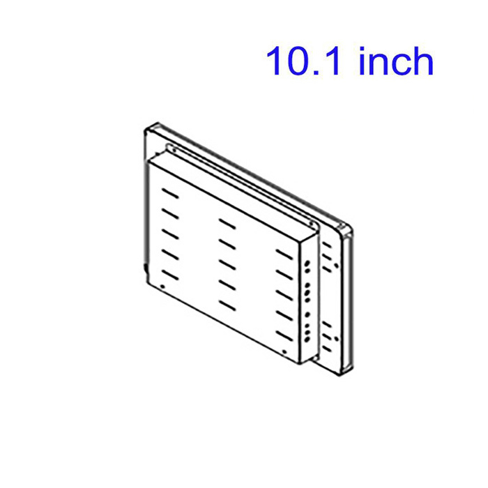 10.1 inch Supporting High and Low Temperature Embedded  Resistant Self-Service Terminal Equipment Intelligent Industrial Control All-in-one Monitor