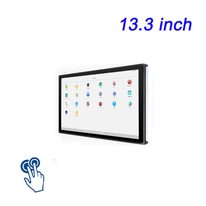 Control industrial 13.3 pulgadas todo en uno embebido semi-cerrado estilo máquina táctil