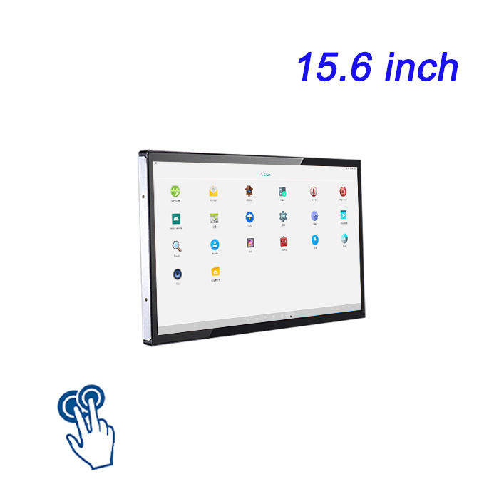 ZXTLCD Pantalla táctil industrial integrada de 15,6 pulgadas, personalización inteligente de control industrial, modo táctil, ordenador tipo tableta capacitiva/resistiva, máquina integrada