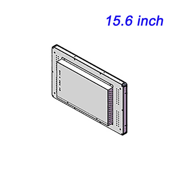 ZXTLCD Pantalla táctil industrial integrada de 15,6 pulgadas, personalización inteligente de control industrial, modo táctil, ordenador tipo tableta capacitiva/resistiva, máquina integrada