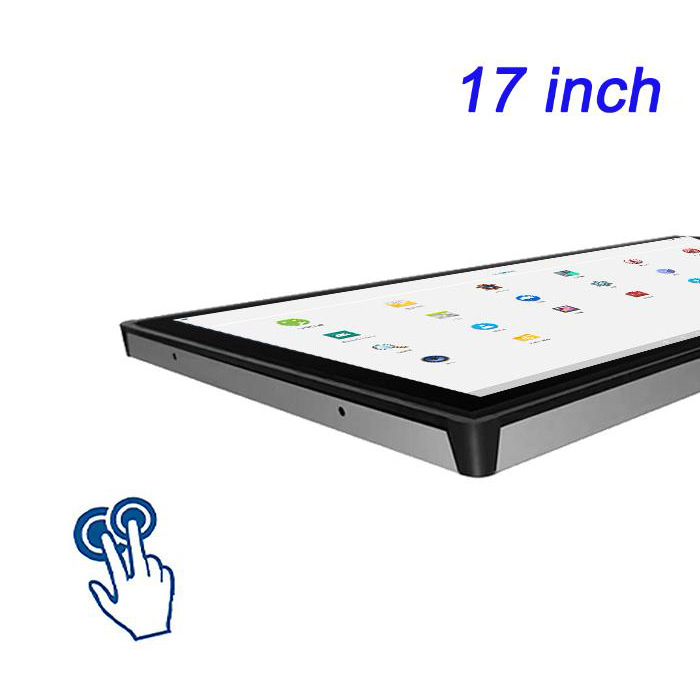 ZXTLCD de 17 pulgadas Embedded Industrial Android Capacitive Touch Screen Control industrial Computadora integrada Configuración de PLC Tablet Computadora