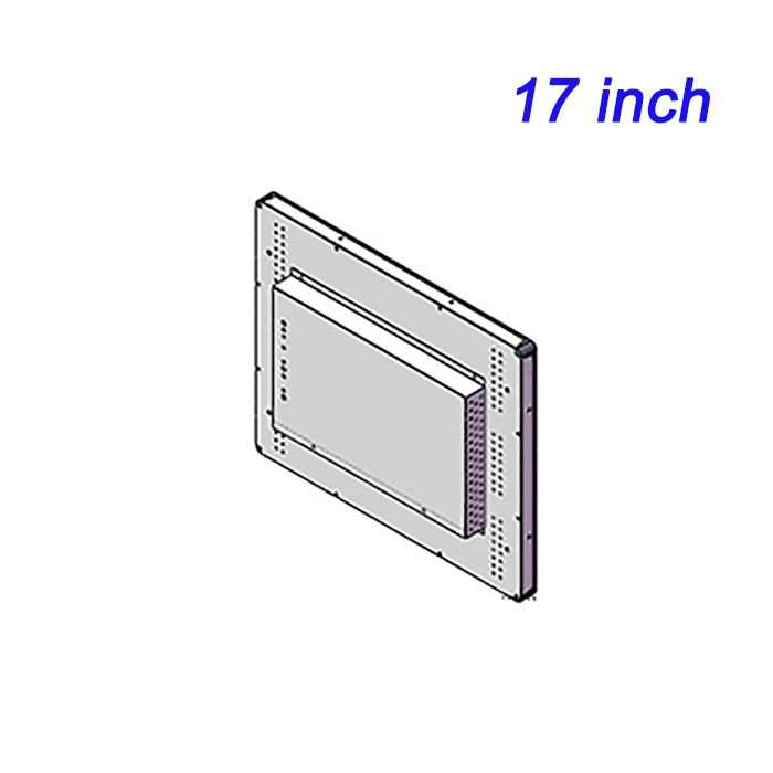 ZXTLCD de 17 pulgadas Embedded Industrial Android Capacitive Touch Screen Control industrial Computadora integrada Configuración de PLC Tablet Computadora
