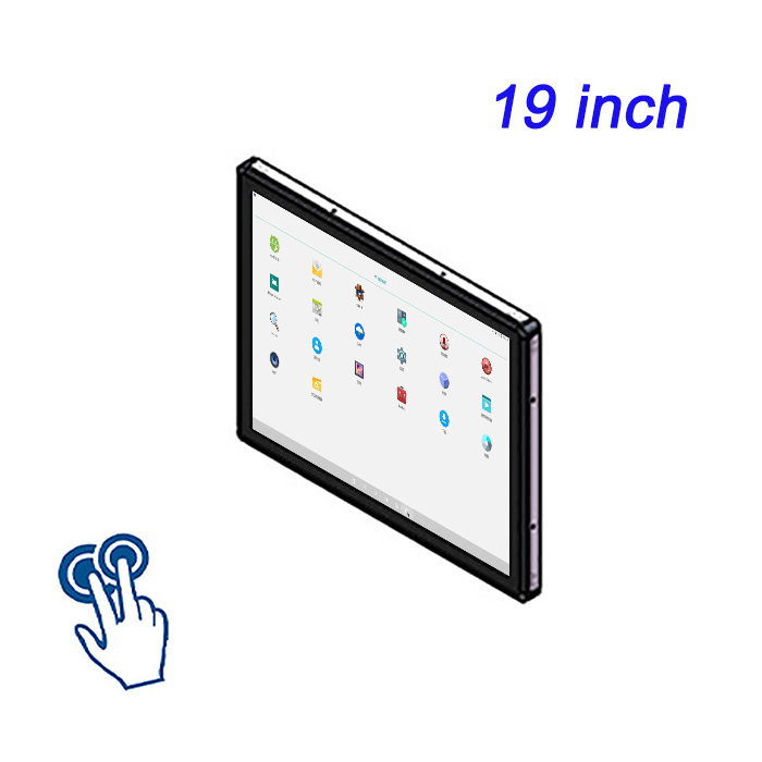ZXTLCD Control industrial embebido Toque todo en uno Máquina de 19 pulgadas Display capacitivo completamente cerrado Taller de computadora superior