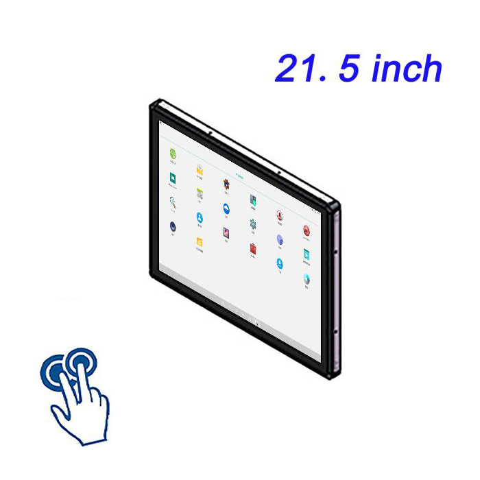 ZXTLCD totalmente cerrado toque profesional todo en una máquina de 21,5 pulgadas control industrial tabletas integradas computadora pantalla industrial